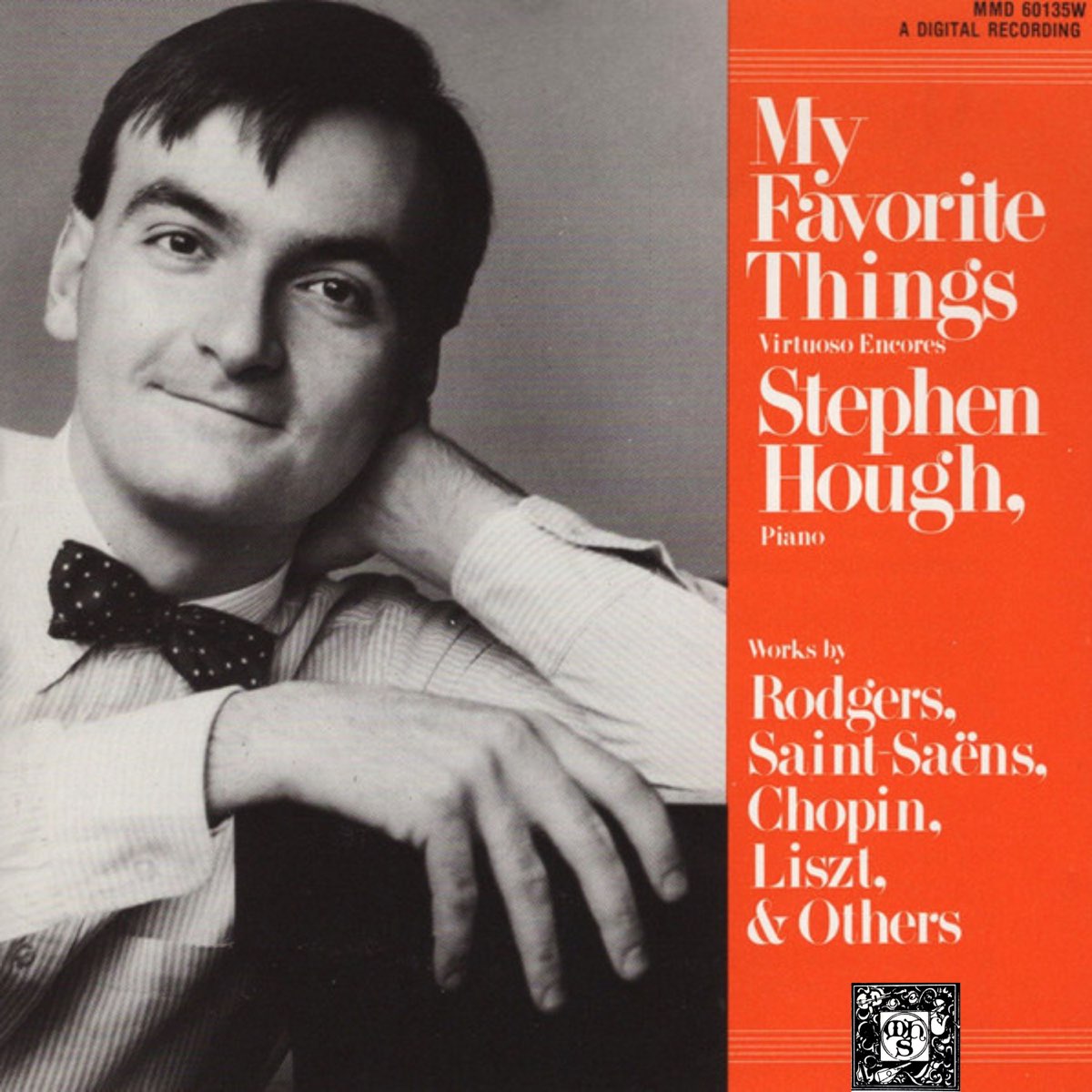 Richard Rodgers - "My Favorite Things" Stephen Hough, pianist (Transcribed by Stephen Hough)